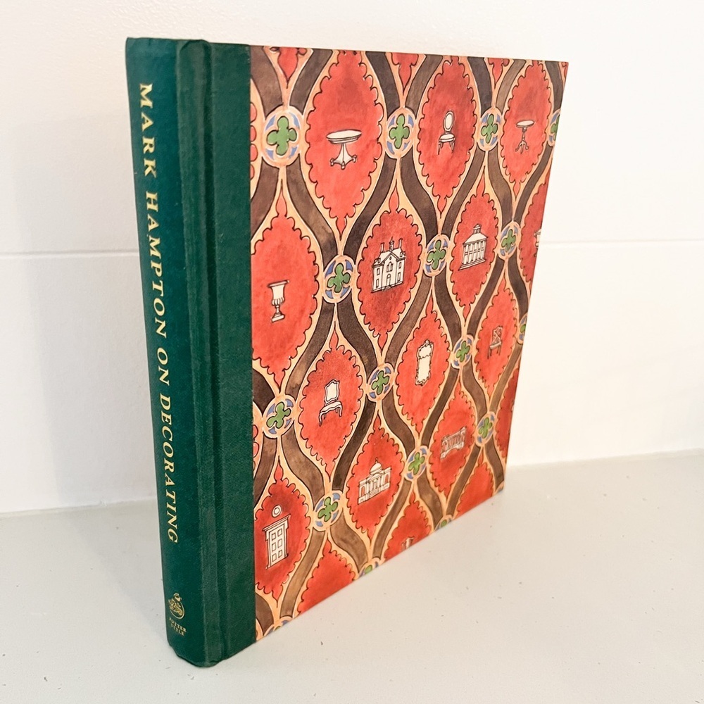 Mark Hampton on Decorating Hardcover Interior Design Coffee Table Book Vintage